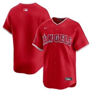 Los angeles angels nike alternate limited jersey – red Multi
