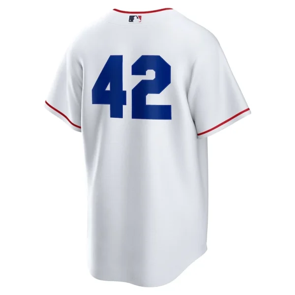 Los angeles angels nike home 2025 jackie robinson day replica jersey White L