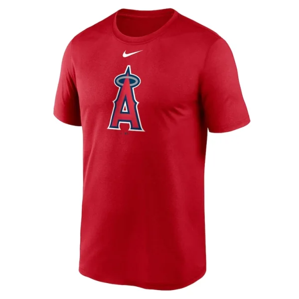 Los angeles angels nike new legend logo t shirt Red M