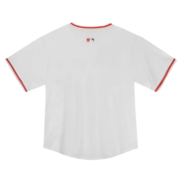 Los angeles angels nike preschool home game jersey White 7