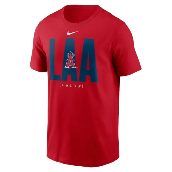Los angeles angels nike scoreboard t shirt Red M