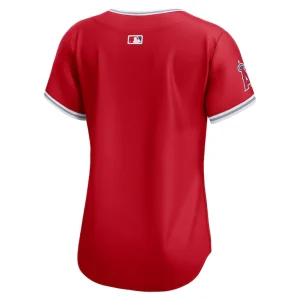 Los angeles angels nike womens alternate limited jersey – red Multi L