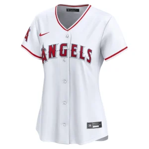 Los angeles angels nike womens home limited jersey White M