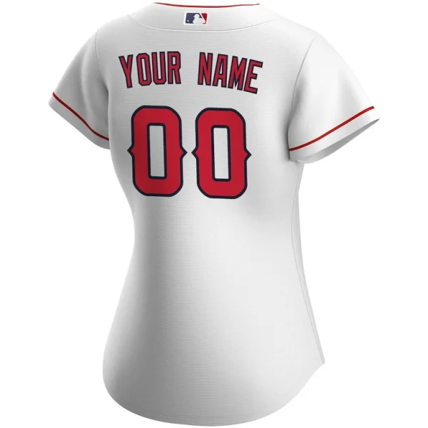 Los angeles angels nike womens home replica custom jersey White L