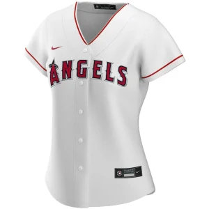 Los angeles angels nike womens home replica custom jersey White M