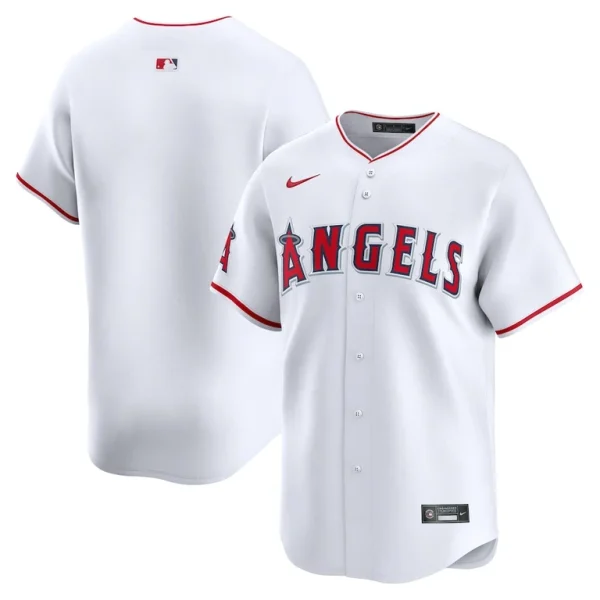 Los angeles angels nike youth home limited jersey White