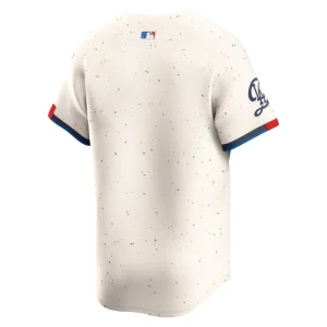 Los angeles dodgers nike 2024 city connect limited jersey Cream L