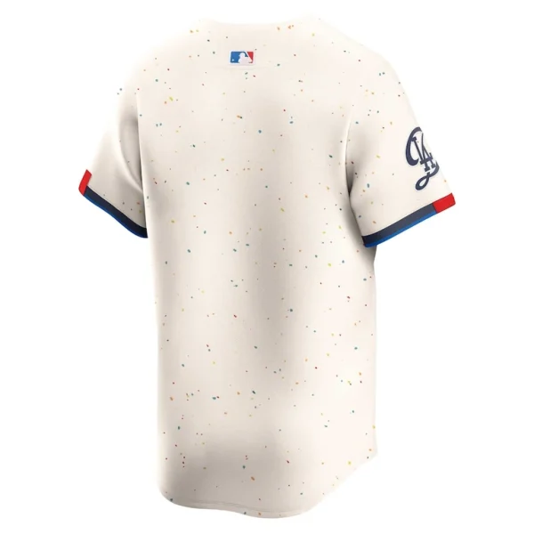 Los angeles dodgers nike 2024 city connect limited jersey Cream L