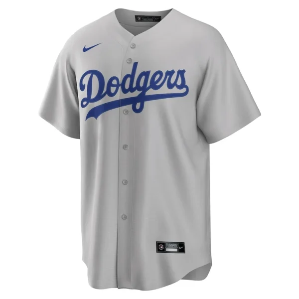 Los angeles dodgers nike alternate replica team jersey Gray M