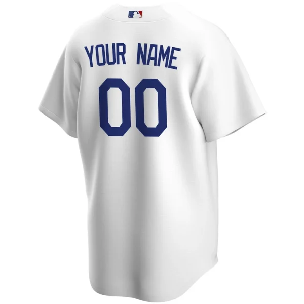 Los angeles dodgers nike home replica custom jersey White L