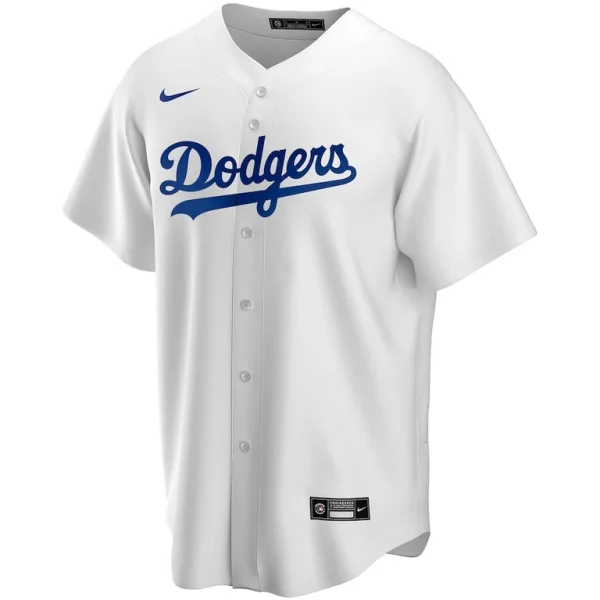 Los angeles dodgers nike home replica custom jersey White M