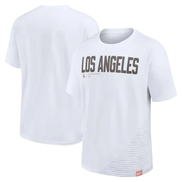 Los angeles dodgers nike max 90 t shirt White