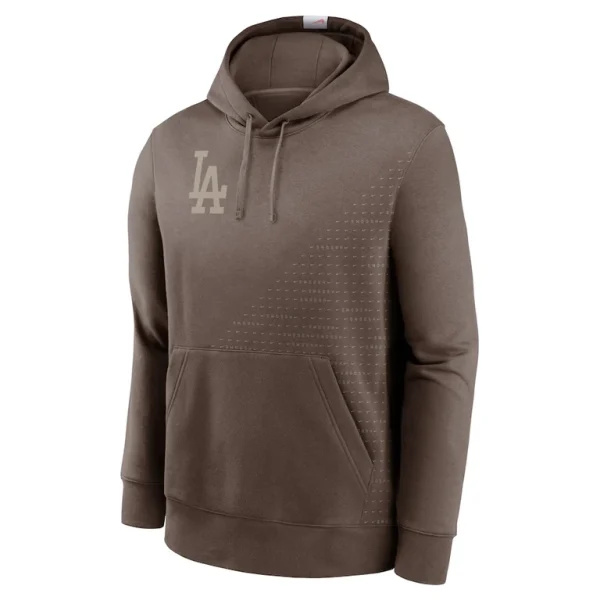 Los angeles dodgers nike statement pullover hoodie Light brown M