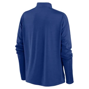 Los angeles dodgers nike womens pacer quarter zip top Royal M