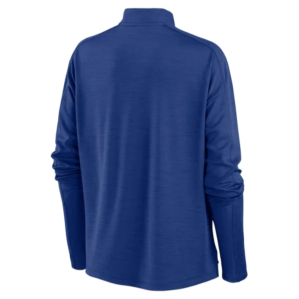 Los angeles dodgers nike womens pacer quarter zip top Royal M