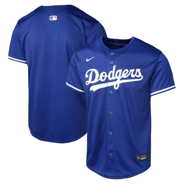 Los angeles dodgers nike youth alternate limited jersey Royal
