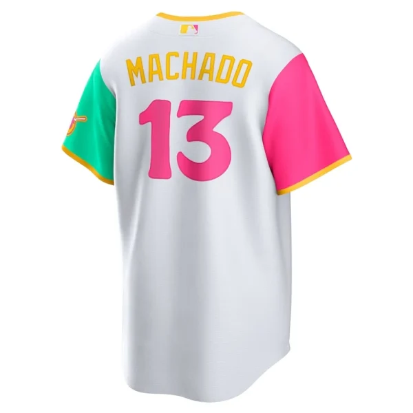 Manny machado san diego padres nike city connect replica player jersey White L
