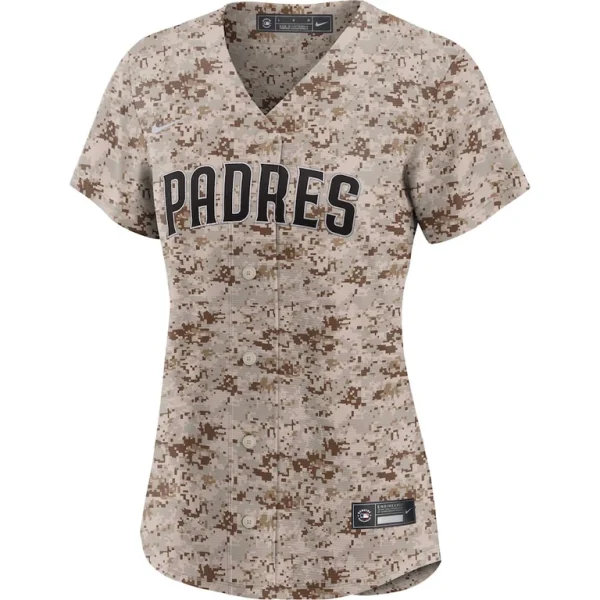 Manny machado san diego padres nike womens usmc alternate replica player jersey Camo M