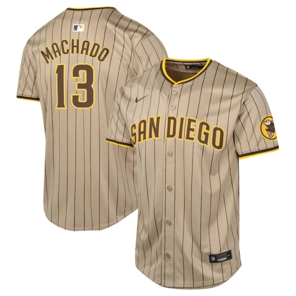 Manny machado san diego padres nike youth alternate limited player jersey Sand