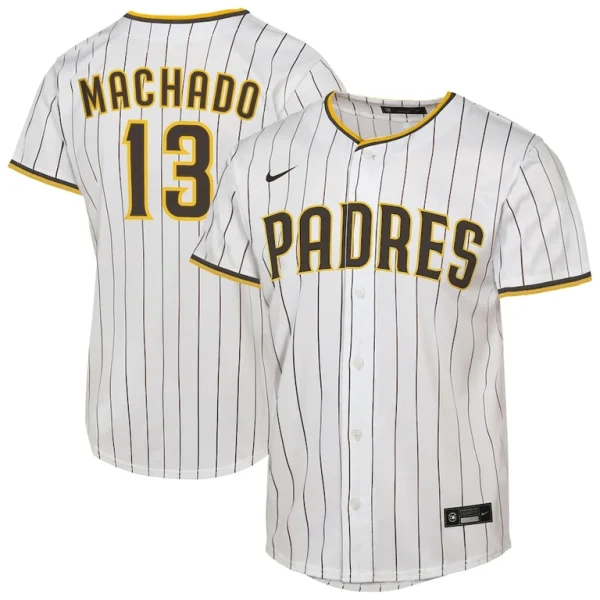 Manny machado san diego padres nike youth home replica player jersey White