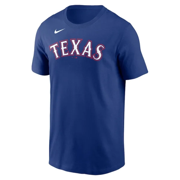 Marcus semien texas rangers nike name number t shirt Royal M