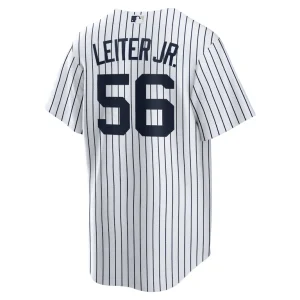 Mark leiter jr. new york yankees nike home replica jersey White L