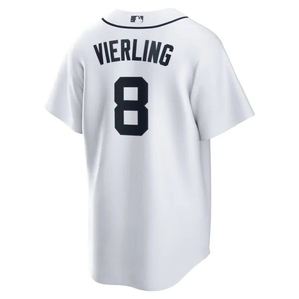 Matt vierling detroit tigers nike home replica jersey White L