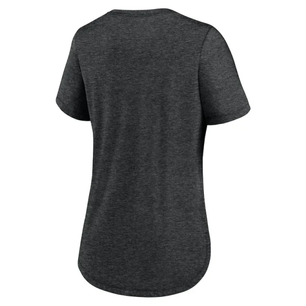 Miami marlins nike womens touch tri blend t shirt Heather black M