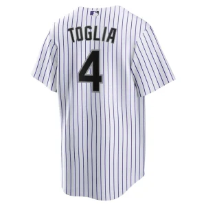 Michael toglia colorado rockies nike home replica jersey White L