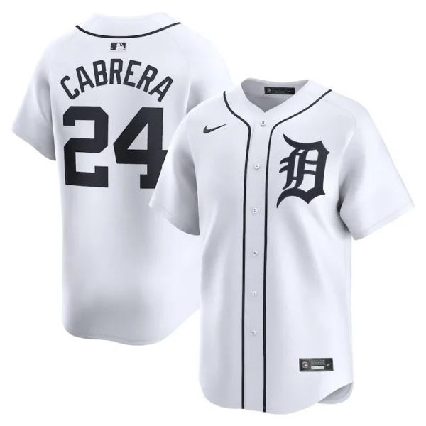 Miguel cabrera detroit tigers nike home limited player jersey White