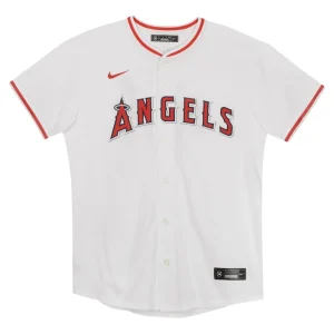 Mike trout los angeles angels nike preschool home game jersey White 56