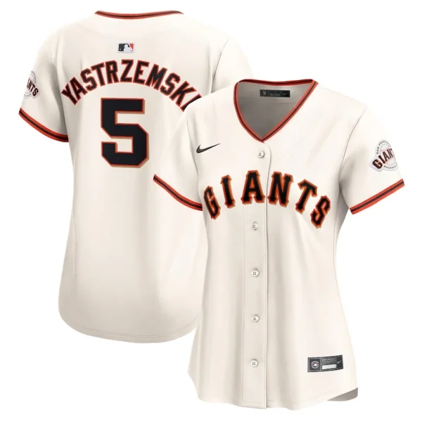 Mike yastrzemski san francisco giants nike womens home limited player jersey Cream