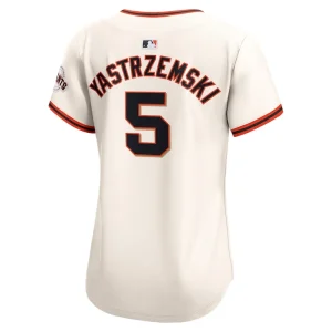 Mike yastrzemski san francisco giants nike womens home limited player jersey Cream L