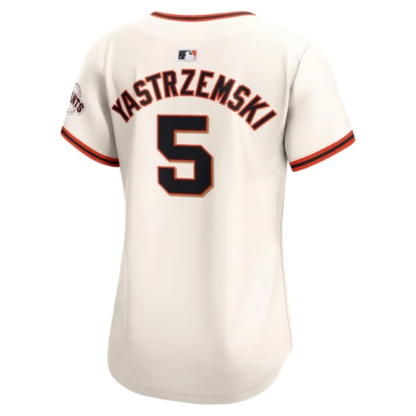 Mike yastrzemski san francisco giants nike womens home limited player jersey Cream L