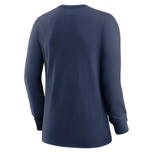 Milwaukee brewers nike womens authentic collection legend performance long sleeve t shirt Navy M