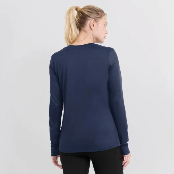 Milwaukee brewers nike womens authentic collection legend performance long sleeve t shirt Navy XL