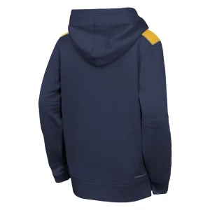 Milwaukee brewers nike youth authentic collection performance pullover hoodie Navy Yth L