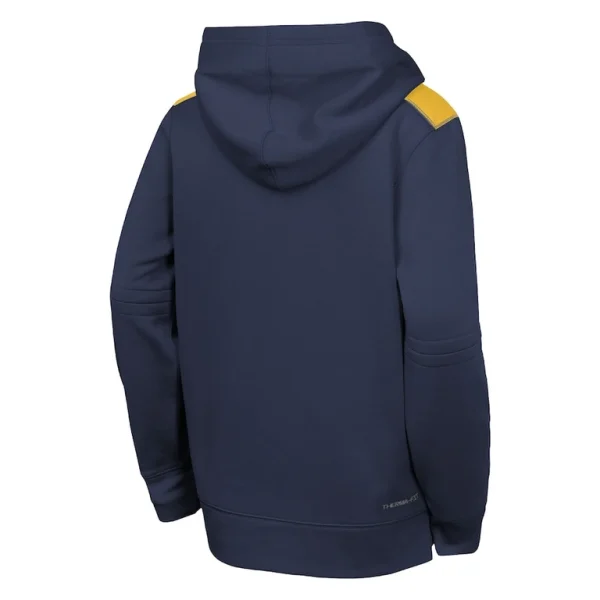 Milwaukee brewers nike youth authentic collection performance pullover hoodie Navy Yth L