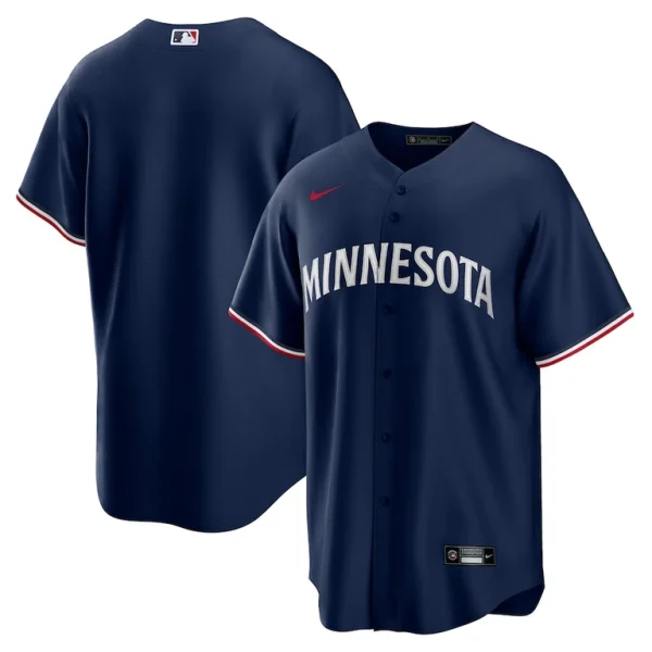 Minnesota twins nike alternate replica team logo jersey Navy