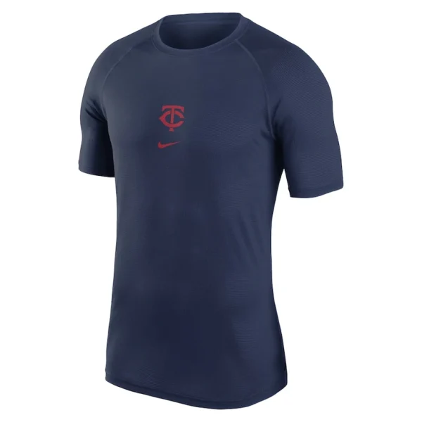 Minnesota twins nike authentic collection base layer t shirt Navy M