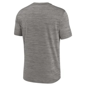Minnesota twins nike authentic collection velocity performance practice t shirt Heather gray L