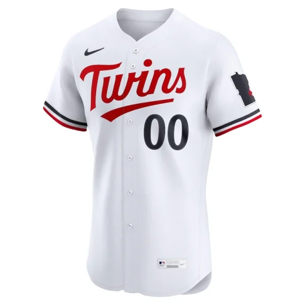 Minnesota twins nike home elite pick a player retired roster jersey White 44