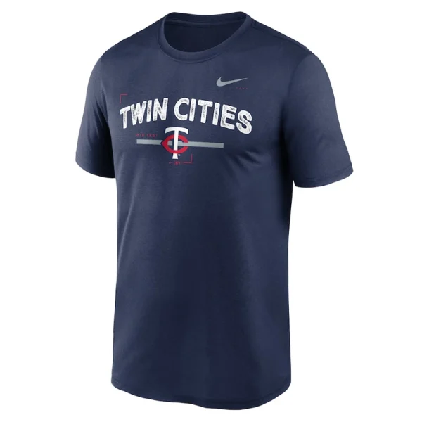 Minnesota twins nike local legend practice performace t shirt Navy M