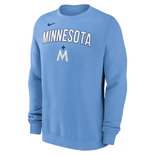 Minnesota twins nike pullover sweatshirt Light blue M