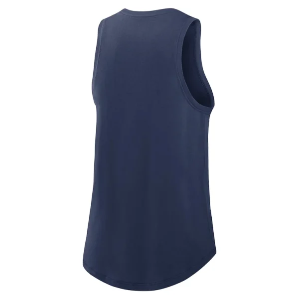 Minnesota twins nike womens legacy icon high neck performance tank top Navy M