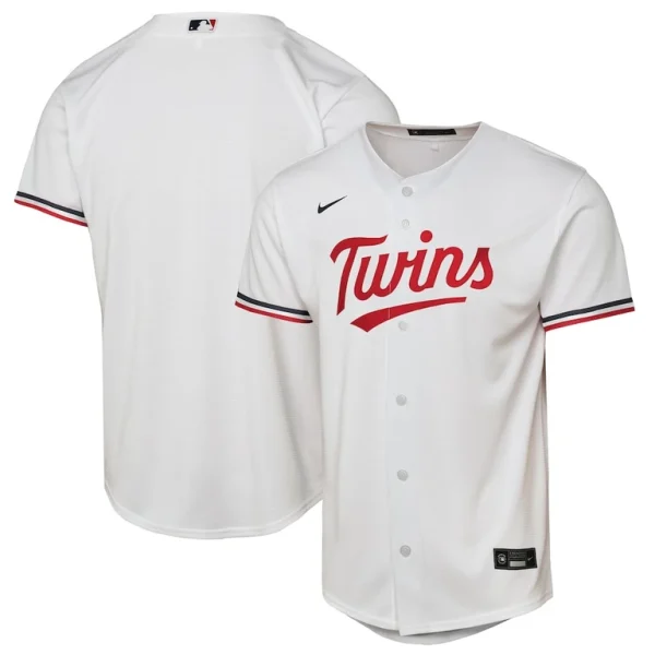 Minnesota twins nike youth home replica 2.0 jersey White