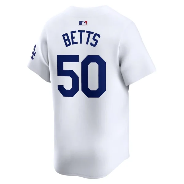 Mookie betts los angeles dodgers nike home limited player jersey White L
