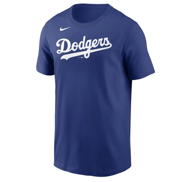 Mookie betts los angeles dodgers nike name number t shirt Royal M