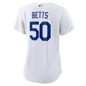 Mookie betts los angeles dodgers nike womens home replica player jersey White L