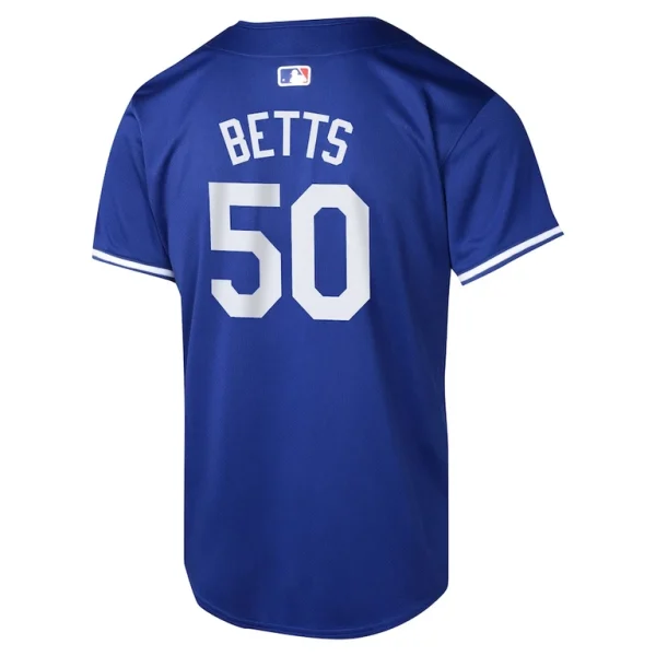 Mookie betts los angeles dodgers nike youth alternate limited player jersey – royal Multi Yth L